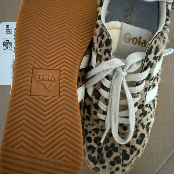 Gola Animal Print Sneakers with White Accents - Picture 3 of 3
